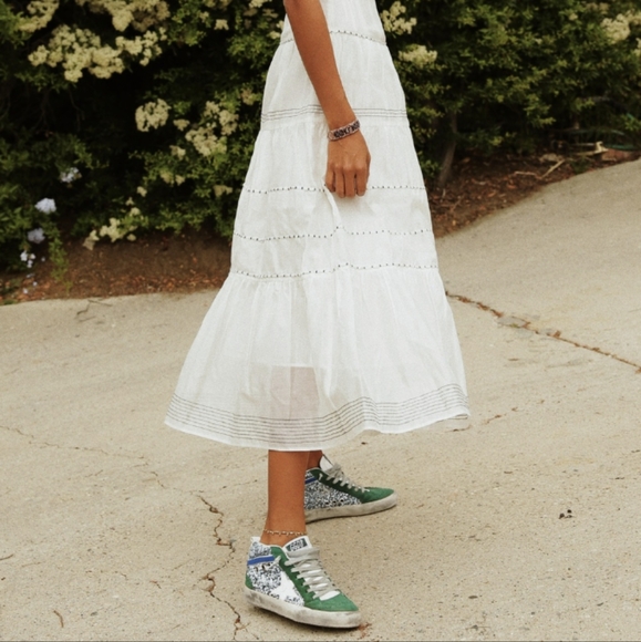 🦄RARE💚Golden Goose💚Silver Glitter MidStar Sneakers 37 - Picture 15 of 15